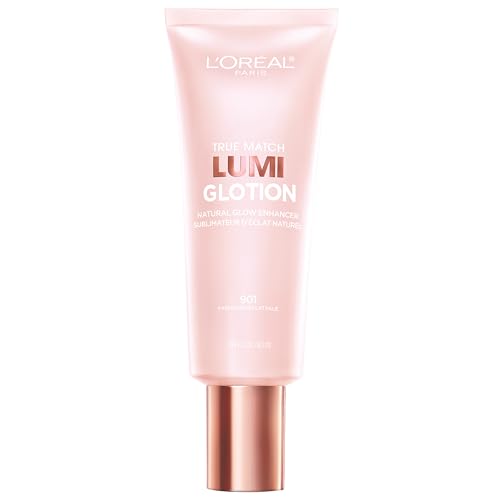 L’Oréal Paris Makeup True Match Lumi Glotion, Natural Glow Enhancer, Illuminator Highlighter Skin Tint, for an All Day Radiant Glow, Fair, 1.35 Ounces 1